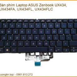 Thay Bàn Phím Laptop Asus Zenbook Ux434 Ux434fa Ux434fl Ux434flc Zin Chính Hãng Lấy Liền