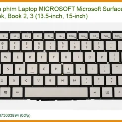 Thay Bàn Phím Laptop Microsoft Surface Book, Book 2, 3 (13.5-inch, 15-inch) Chính Hãng