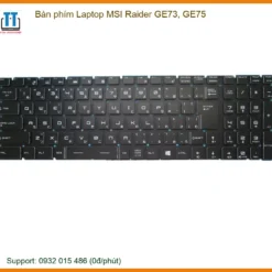 Thay Bàn Phím Laptop Msi Raider Ge73, Ge75 Chính Hãng - Lấy Liền Tại Tphcm