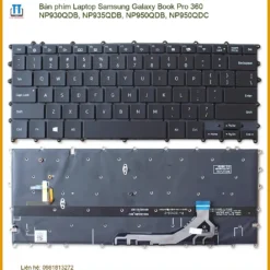 Thay Bàn Phím Laptop Samsung Galaxy Book Pro 360 Np930qdb, Np935qdb, Np950qdb, Np950qdc Chính Hãng
