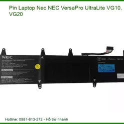 Pin Laptop Nec Nec Versapro Ultralite Vg10, Vg20 Chính Hãng - Thay Thế Uy Tín Tphcm