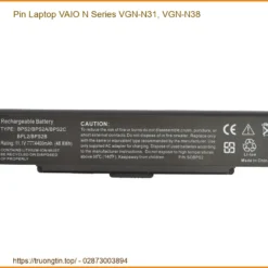 Pin Laptop Vaio N Series Vgn-n31, Vgn-n38 - Thay Thế Zin Chính Hãng, Lấy Liền Tại Tphcm