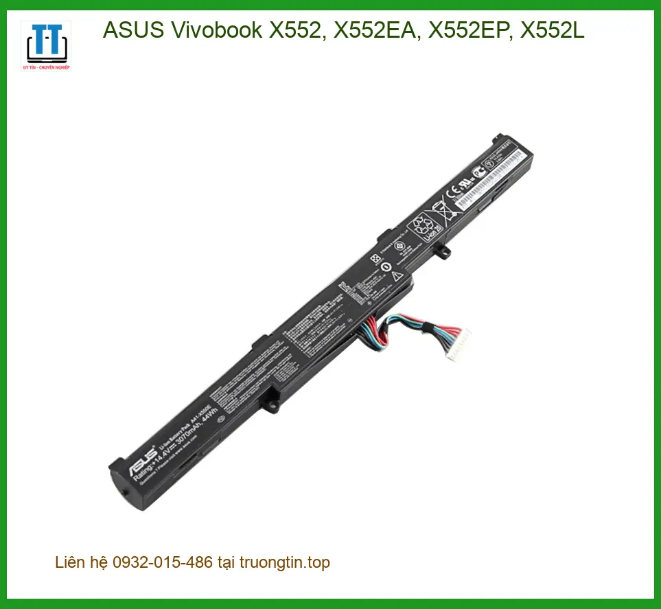 Pin Laptop ASUS Vivobook X552 - Thay Pin Lấy Liền Tại TPHCM Giá Rẻ