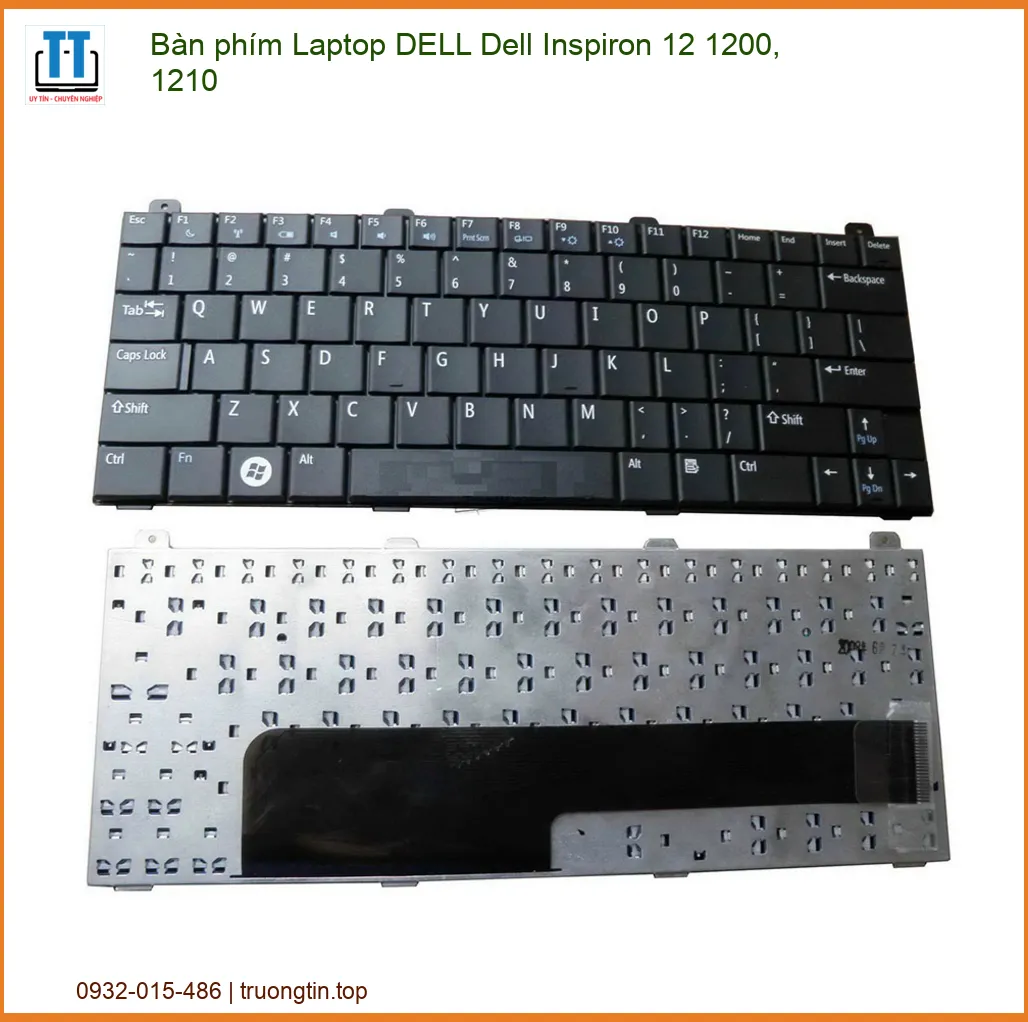 Bàn Phím Laptop DELL Inspiron 12 1200, 1210 - Giải Pháp Thay Thế Hoàn Hảo, Lấy Liền Tại Trường Tín
