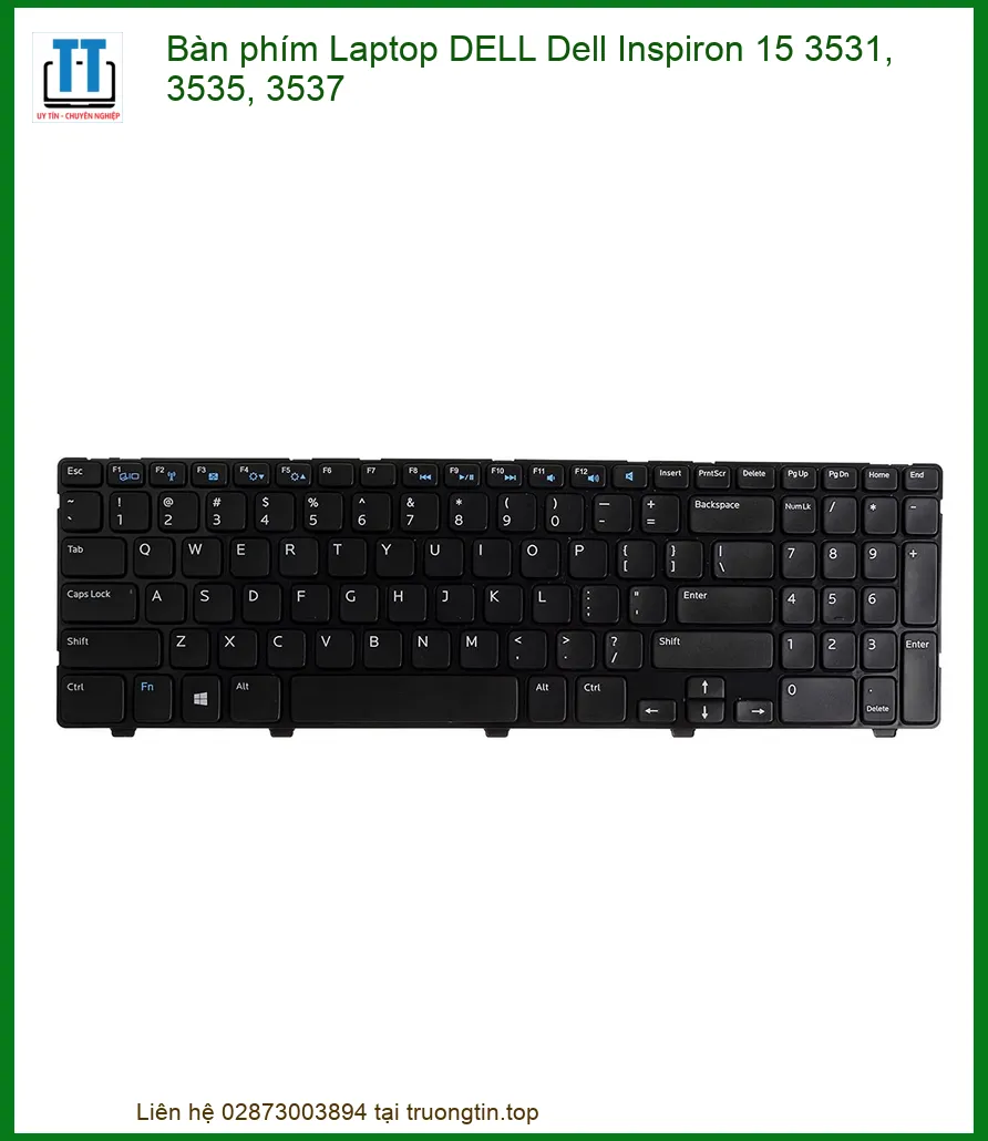 Bàn phím Dell Inspiron 15 3531 3535 3537 - Địa chỉ thay lấy ngay TPHCM