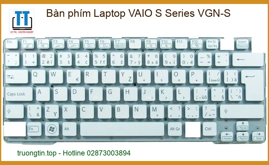 Bàn Phím Laptop VAIO S Series VGN-S - Địa Chỉ Thay Uy Tín, Lấy Ngay