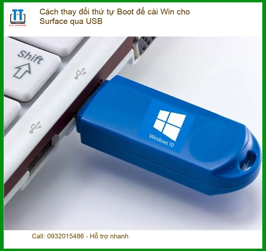 Cách thay đổi thứ tự Boot để cài Win qua USB – Trung tâm hỗ trợ kỹ thuật TPHCM