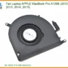 Quạt tản nhiệt chính hãng MacBook Pro A1398 - Địa chỉ thay lấy liền TPHCM