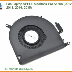Quạt tản nhiệt chính hãng MacBook Pro A1398 - Địa chỉ thay lấy liền TPHCM