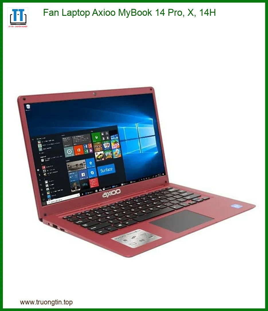 Quạt laptop Axioo MyBook 14 Pro, X, 14H - Dịch vụ thay lấy ngay TPHCM