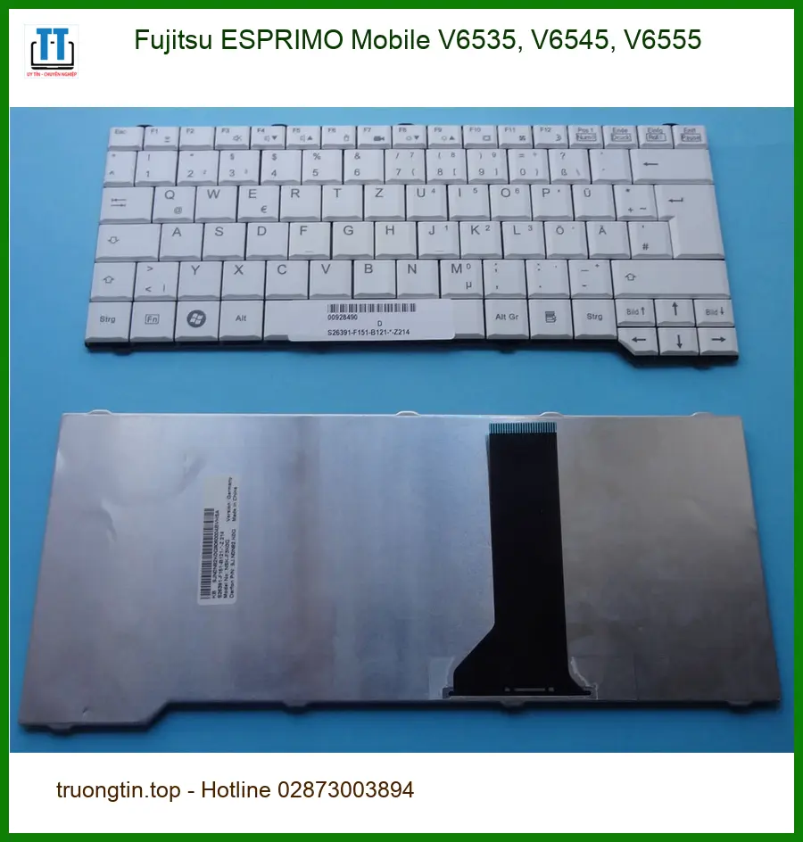 Bàn phím Laptop Fujitsu ESPRIMO - Thay Nhanh Tại TPHCM Giá Tốt