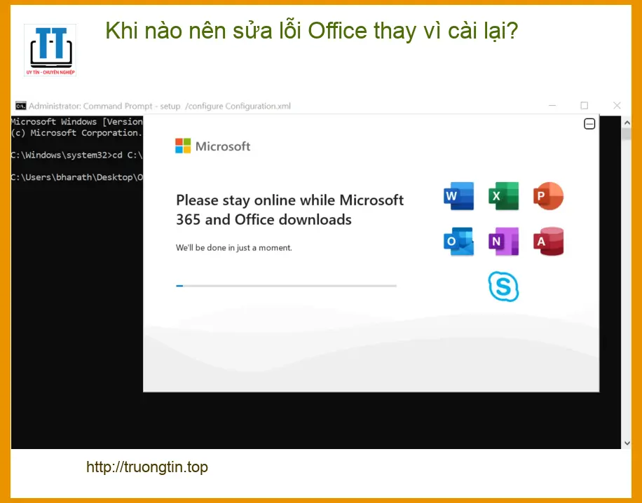 Văn phòng Khi nào nên sửa lỗi Office thay vì cài lại? – Tư vấn chuyên gia Trường Tín