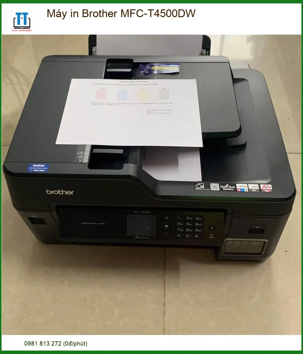 Máy In Brother MFC-T4500DW - Địa Chỉ Sửa Chữa Và Nạp Mực Uy Tín Tại TPHCM