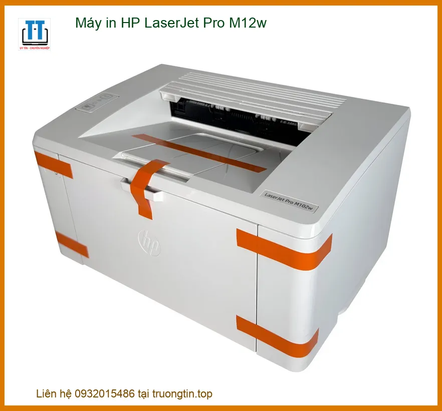 Máy in HP LaserJet Pro M12w Chính Hãng, Hỗ Trợ Kỹ Thuật Tận Nơi Trọn Đời