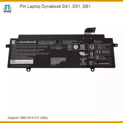Pin Laptop Dynabook D41, D51, D61 - Thay Lấy Liền, Giá Tốt Nhất TPHCM