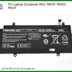 Pin Laptop Dynabook R63, R63/p, R63/d, R63/f Chính Hãng - Thay Thế Lấy Liền Tphcm