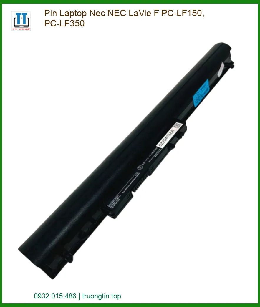 Pin Laptop Nec NEC LaVie F PC-LF150, PC-LF350 - Thay pin chính hãng, lấy liền, bảo hành uy tín