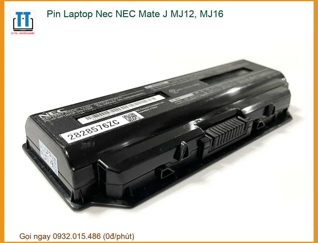 Pin Laptop NEC Mate J MJ12, MJ16 Chính Hãng | Thay Pin, Lắp Đặt Tận Nơi
