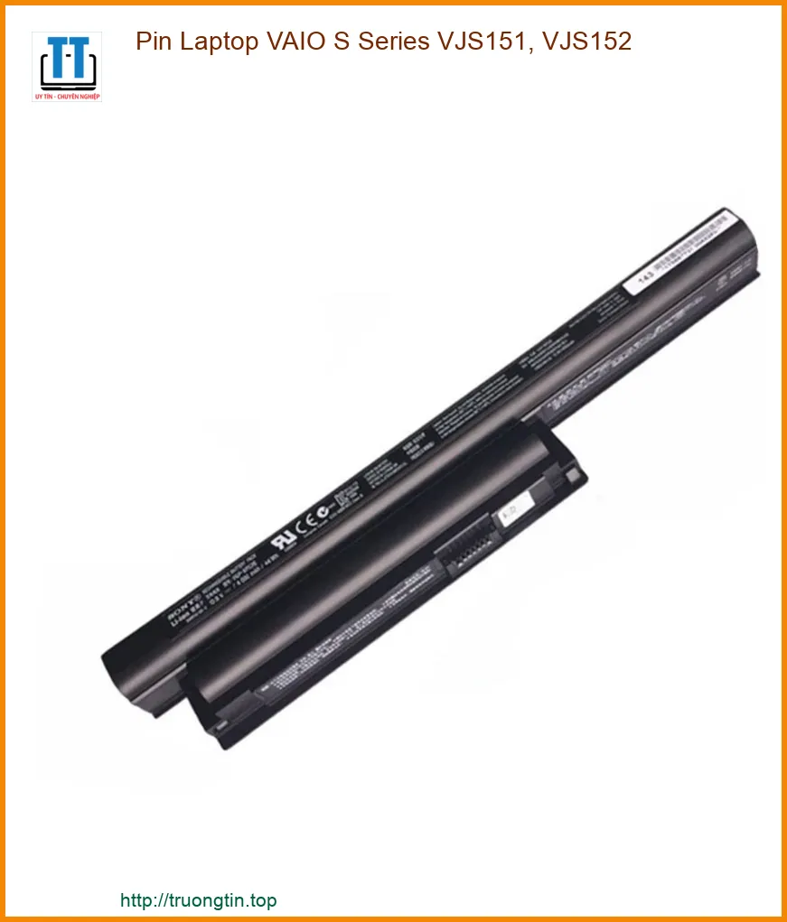Pin laptop VAIO S Series VJS151, VJS152 zin - Địa chỉ thay lấy liền TPHCM