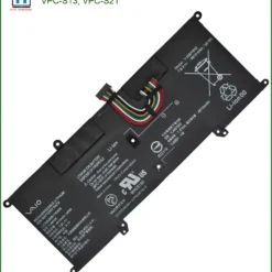 Pin Laptop Vaio S Series Vpc-s11, Vpc-s12, Vpc-s13, Vpc-s21 Zin - Trung Tâm Thay Thế Uy Tín Tphcm