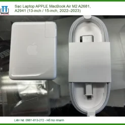 Sạc Laptop Apple Macbook Air M2 A2681, A2941 - Chính Hãng Thay Thế Lấy Ngay
