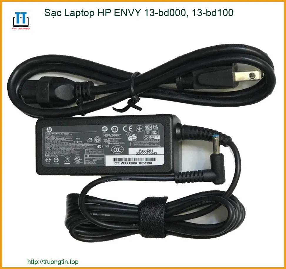 Sạc Laptop HP ENVY 13-bd000, 13-bd100 - Địa chỉ thay sạc lấy liền TPHCM