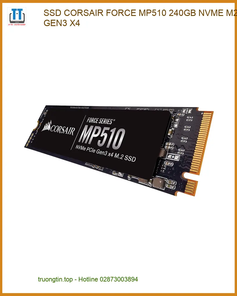 Ổ cứng SSD NVME M2 240GB Corsair MP510 - Cửa hàng TPHCM Giá rẻ