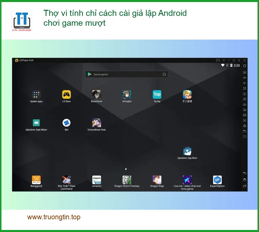 Cài giả lập Android chơi game mượt: Thủ thuật thợ vi tính – Tối ưu PC