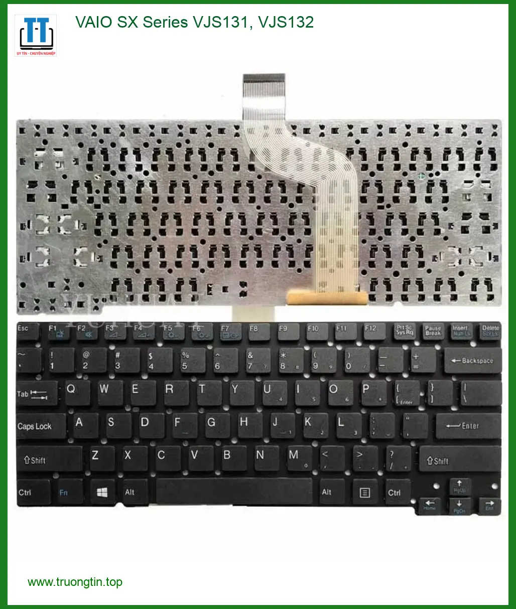 Bàn phím Laptop VAIO SX Series VJS131, VJS132 – Thay Nhanh Lấy Liền TPHCM