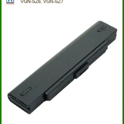 Pin Laptop VAIO SZ Series VGN-SZ4, SZ5, SZ6, SZ7 - Đơn vị sửa lấy ngay TPHCM