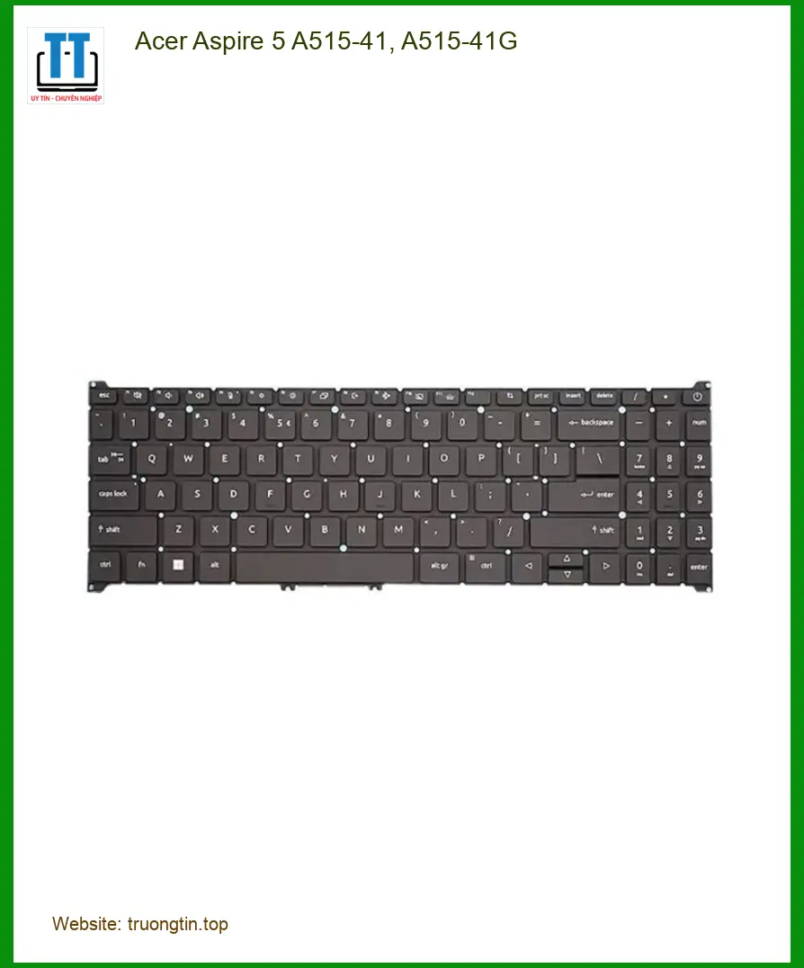 Bàn phím Laptop Acer Aspire 5 A515-41 | Thay Lấy Liền Tại Cửa Hàng TPHCM