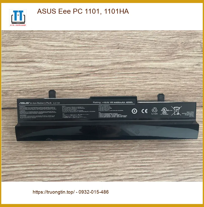 Pin Laptop ASUS Eee PC 1101, 1101HA - Giá Rẻ Lấy Liền Tại Cửa Hàng