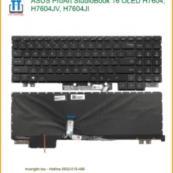 Bàn phím Laptop ASUS ProArt StudioBook 16 OLED - Thay Lấy Ngay Giá Rẻ TPHCM