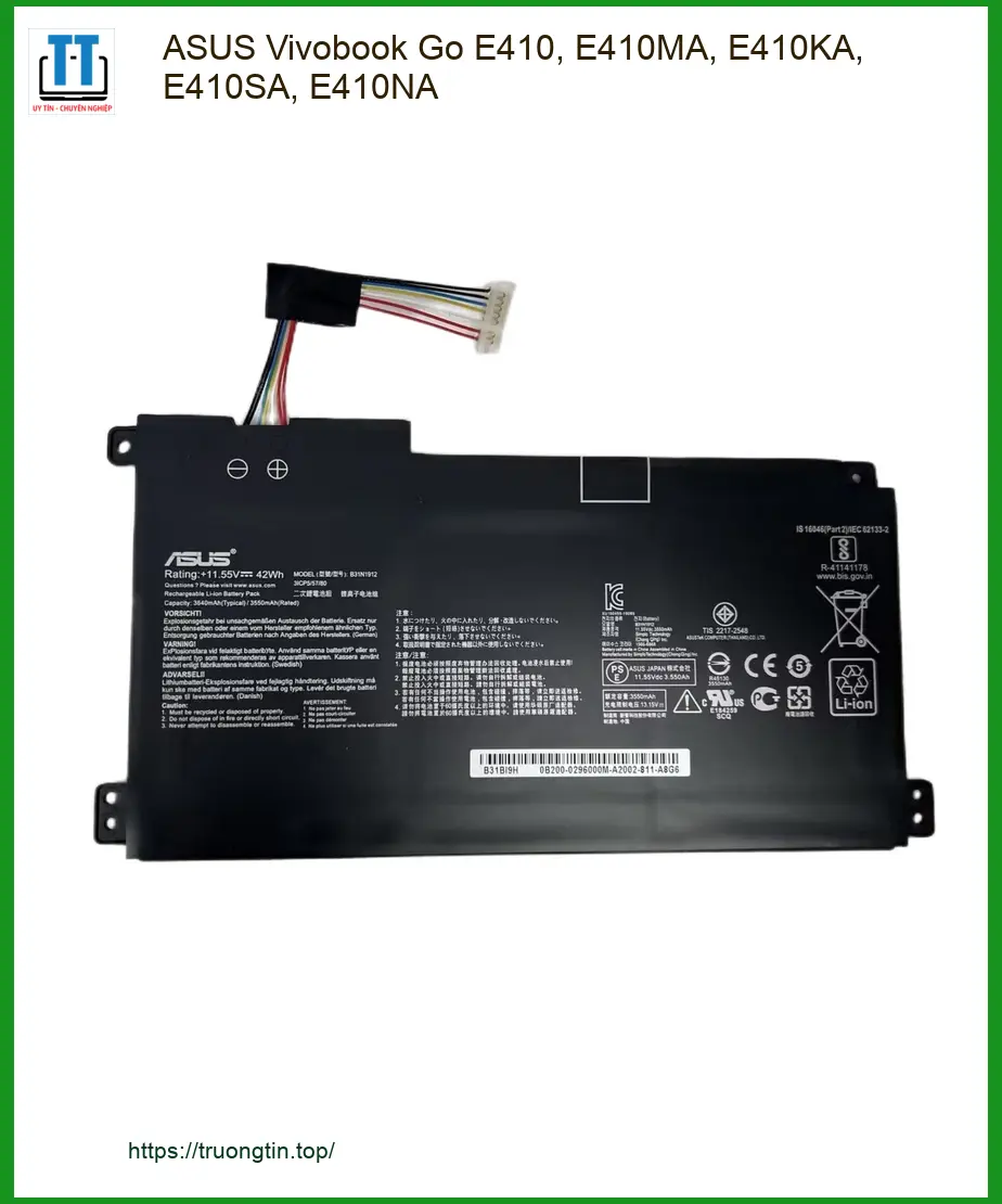 Pin Laptop ASUS Vivobook Go E410 - Thay Lấy Liền, Cửa Hàng Gần Đây