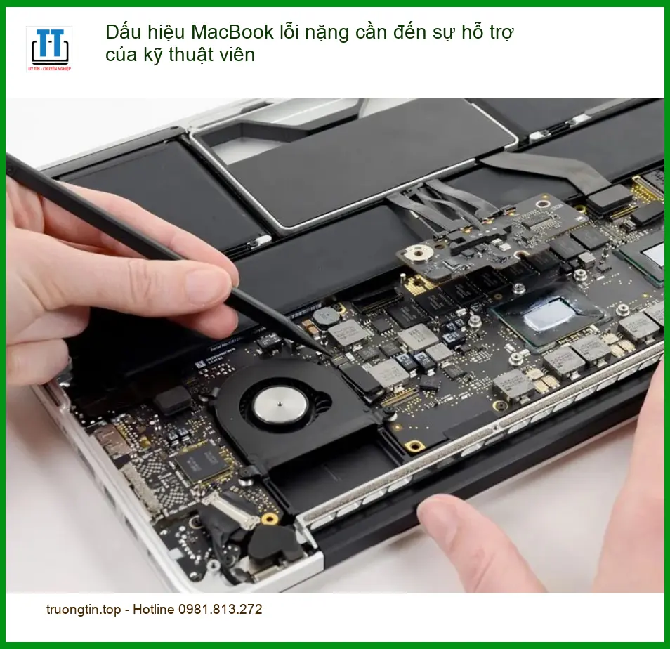 Macbook lỗi nặng cần kỹ thuật viên – Trung tâm sửa chữa uy tín TPHCM
