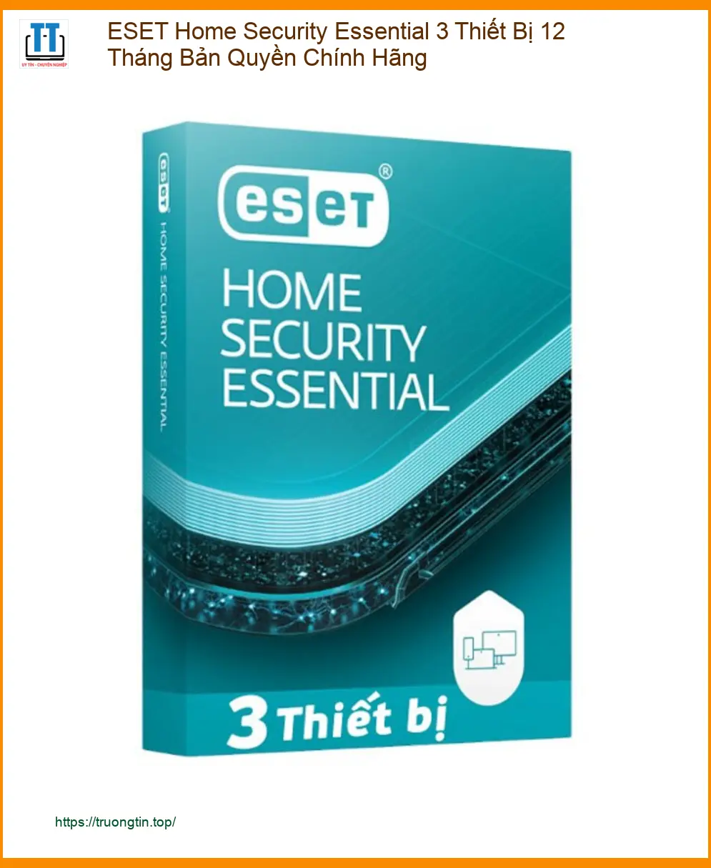 Antivirus ESET Home Security Essential 3 Thiết Bị - Giá Rẻ TPHCM Ngay Hôm Nay