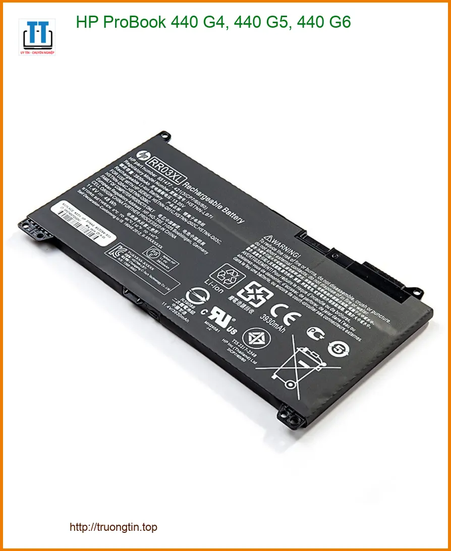 Pin Laptop HP ProBook 440 G4, G5, G6 - Thay Nhanh Tại Trung Tâm TPHCM