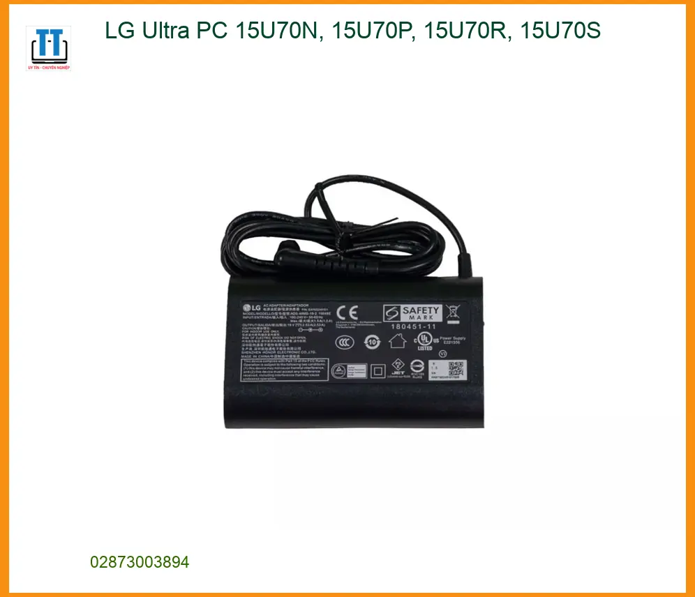 Sạc Laptop LG Ultra PC 15U70N, 15U70P, 15U70R, 15U70S
