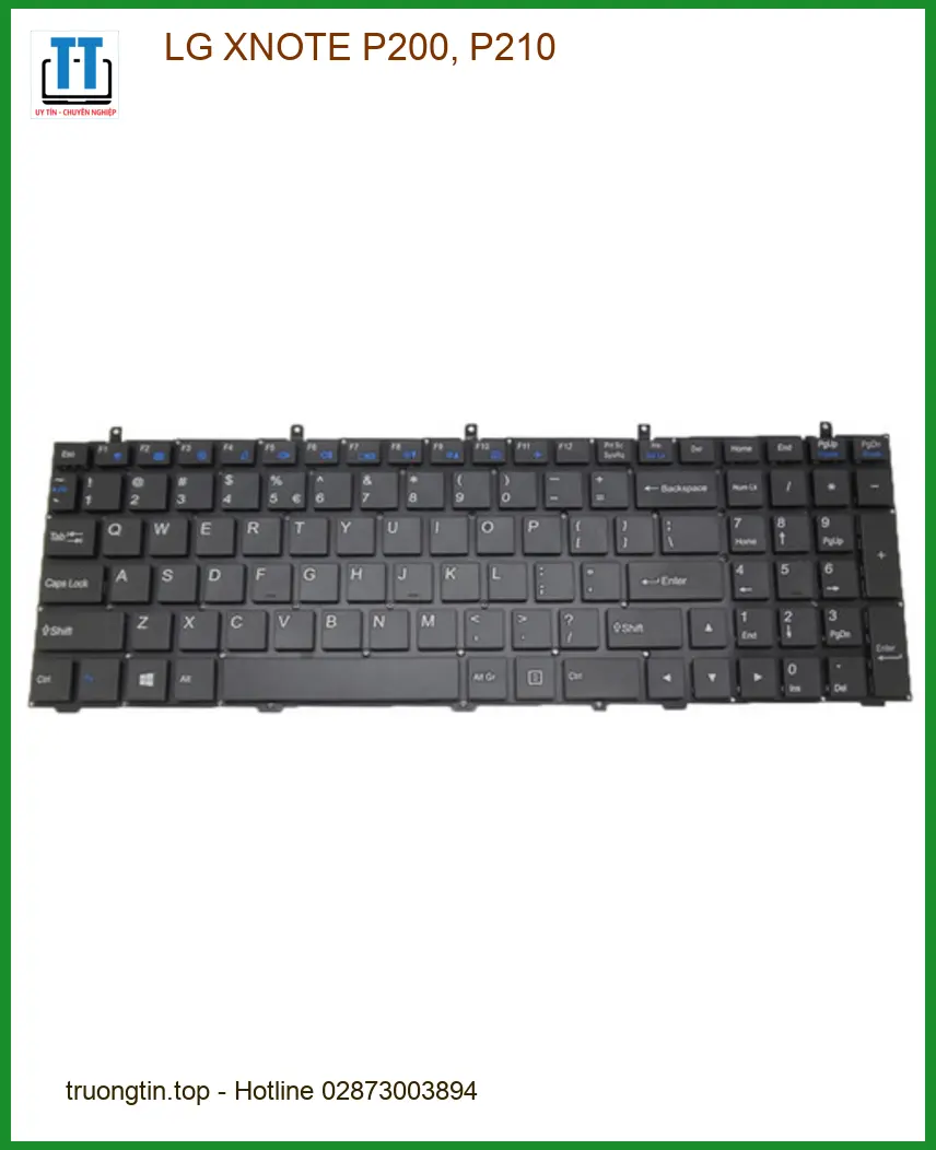 Thay Bàn Phím Laptop LG XNOTE P200, P210 - Sửa Laptop Nhanh Giá Rẻ Tận Nơi TPHCM