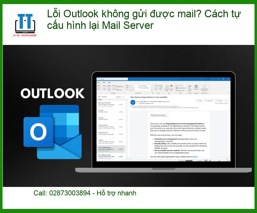 Thủ thuật Phần mềm Lỗi Outlook không gửi được mail? – Cách tự xử lý tại nhà