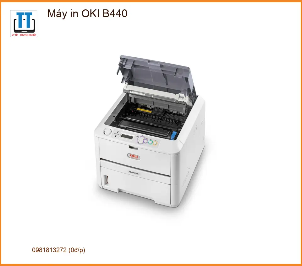 Máy in OKI B440 - Nạp Mực Tận Nơi TPHCM - Trung Tâm Uy Tín, Giá Sinh Viên