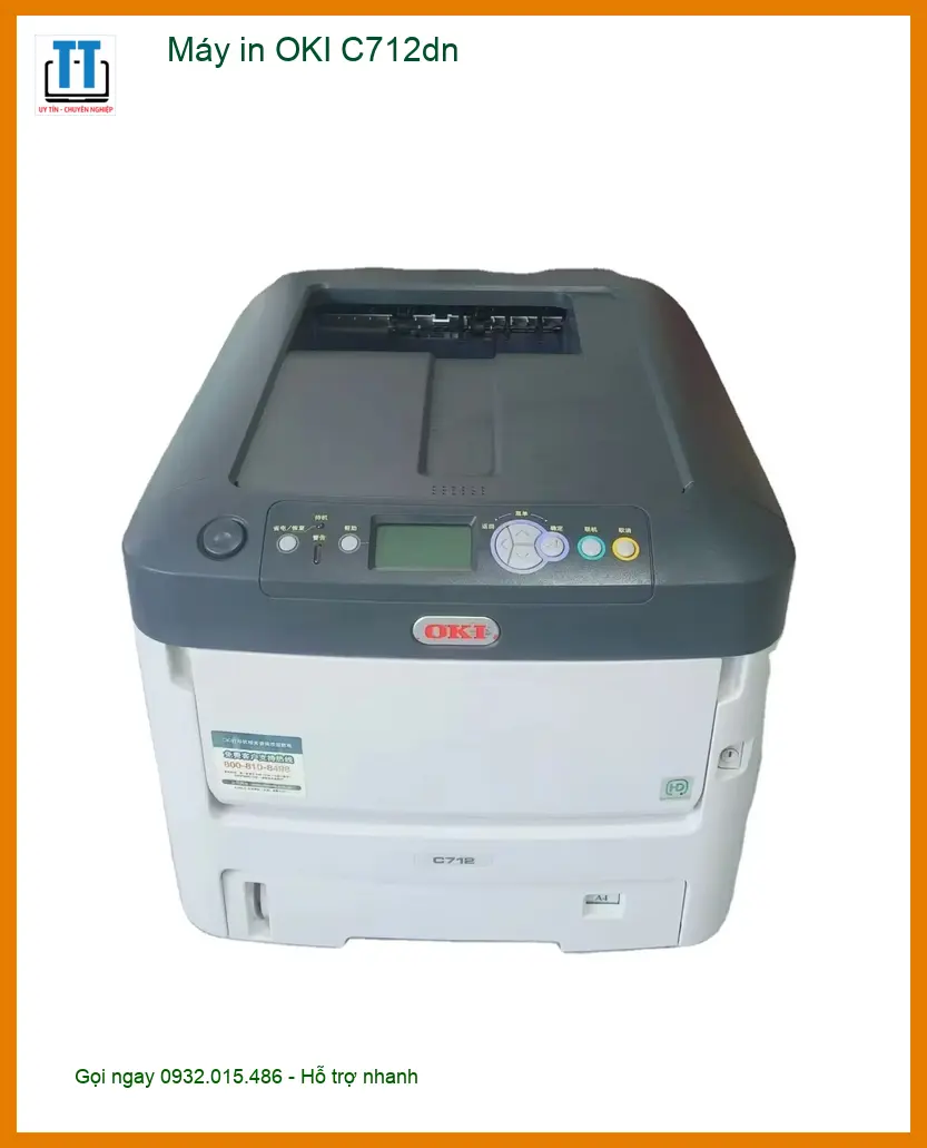 Máy in OKI C712dn - Có hàng ngay | Giao tận nơi TPHCM