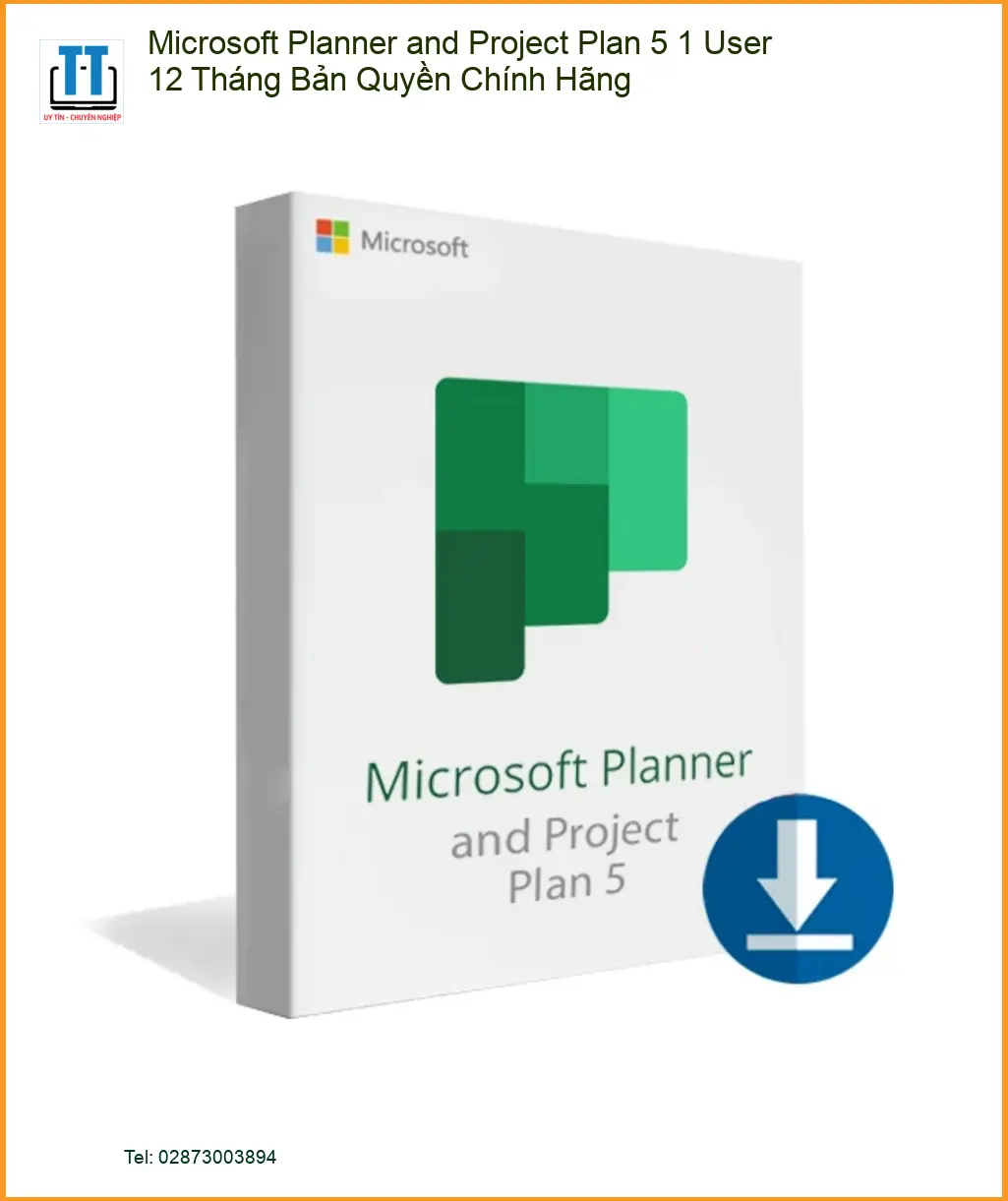 Bản Quyền Microsoft Planner Project Plan 5 - Cài Đặt Nhanh Trong Ngày Tại TPHCM