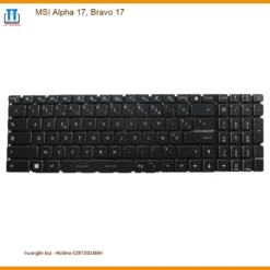 Bàn phím Laptop MSI Alpha 17, Bravo 17 - Thay Nhanh Lấy Liền TPHCM