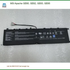 Pin Laptop MSI Apache GE60 GE62 GE63 GE65 - Thay Lấy Liền TPHCM | Địa Chỉ Uy Tín