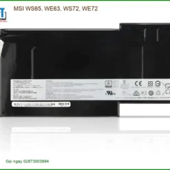 Pin Laptop MSI WS65, WE63, WS72, WE72 | Thay Lấy Liền TPHCM Giá Rẻ