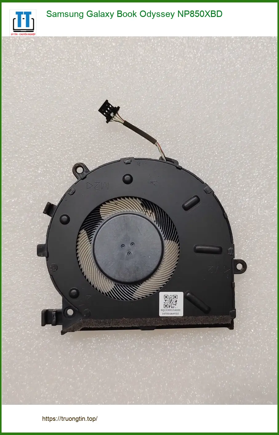 Fan Laptop Samsung Galaxy Book Odyssey NP850XBD - Thay Lấy Liền TPHCM