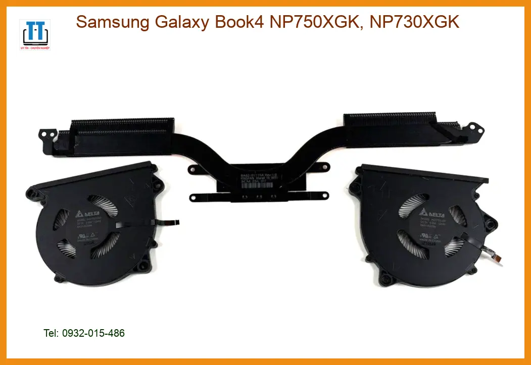 Quạt Laptop Samsung Galaxy Book4 NP750XGK - Thay Lấy Liền Uy Tín TPHCM