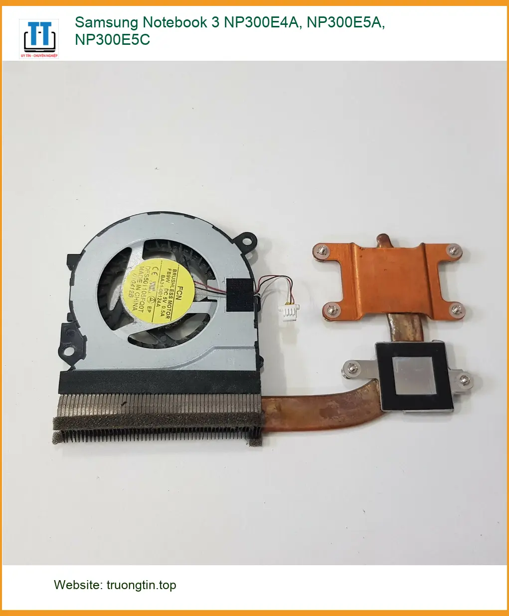 Quạt Laptop Samsung NP300E - Thay Lấy Liền, Uy Tín, Giá Rẻ TPHCM