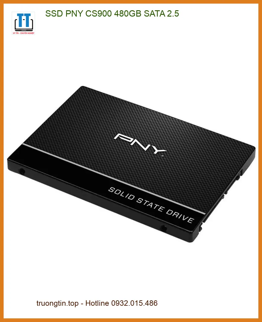 Ổ cứng Laptop SSD PNY CS900 480GB - Thay SSD Nhanh chóng - Giá tốt TPHCM